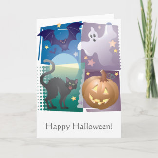 Halloween Foursome Card