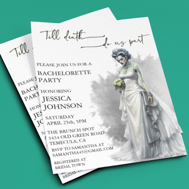 Halloween Frankenstein Bride Bachelorette  (Creator Uploaded)