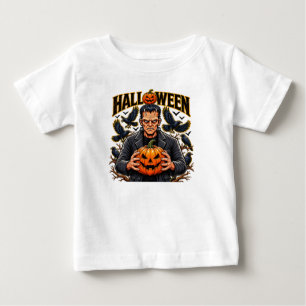 Halloween Frankenstein Monster Baby T-Shirt