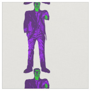 halloween frankenstein monster creepy fabric