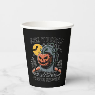 Halloween Free Yourself From The Standards.jpg Paper Cups