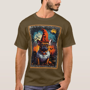 halloween french bulldog 5 T-Shirt