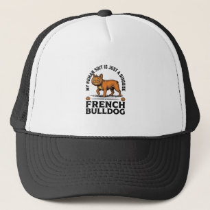 Halloween French Bulldog Pumpkin Costume Shirt_1 Trucker Hat
