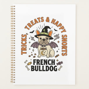 Halloween French Bulldog Trickster Planner