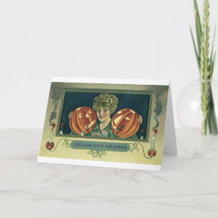 Halloween Friends - Pumpkins Card