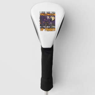 Halloween Fright Haunted House Witch Ghost_1 Golf Head Cover