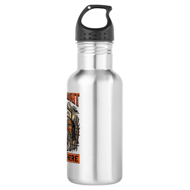Halloween Fright Night Festival 532 Ml Water Bottle (Front)