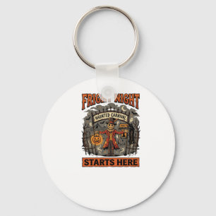 Halloween Fright Night Festival Key Ring