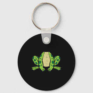 Halloween Frog Costume Funny Cottagecore Animal Me Key Ring