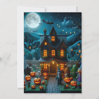 Halloween Fun and Spooky Invitations