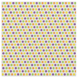 Halloween Fun Colour Polka Dots Fabric