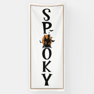 Halloween Fun Spooky Creepy Door Length Banner