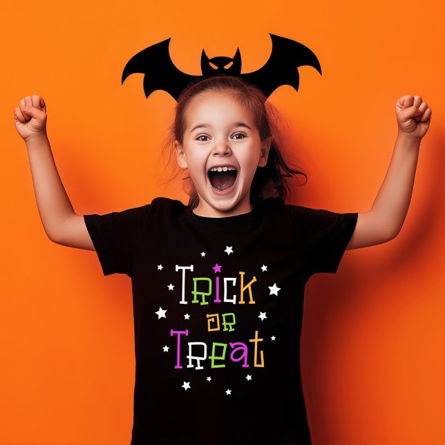 Halloween fun trick or treat stars T-Shirt (Halloween fun trick or treat stars T-Shirt)