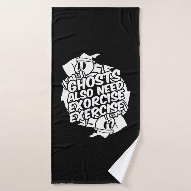 Halloween Funny      Bath Towel (Bath Towel)