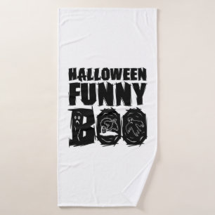 Halloween FUNNY BOO T SHIRT   Bath Towel