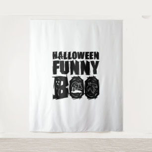 Halloween FUNNY BOO T SHIRT Tapestry