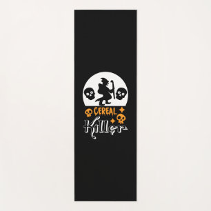 Halloween Funny Cereal Birthday Yoga Mat