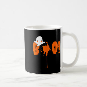 Halloween Funny Cute Ghost Boo! Design Gift Coffee Mug