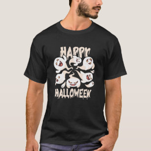 Halloween -Funny Ghost Halloween-Happy Halloween T-Shirt
