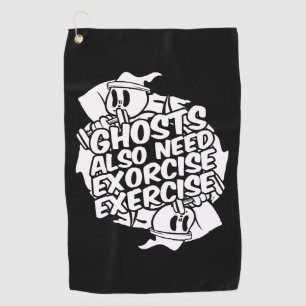 Halloween Funny Golf Towel