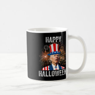 Halloween Funny Happy 4th Of July Anti Joe Biden Coffee Mug