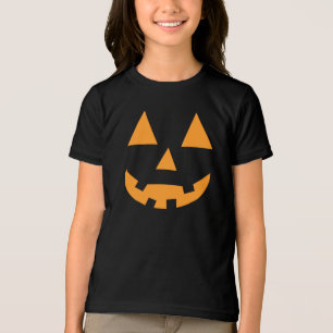 Halloween funny jack o' lantern pumpkin Tri-Blend shirt
