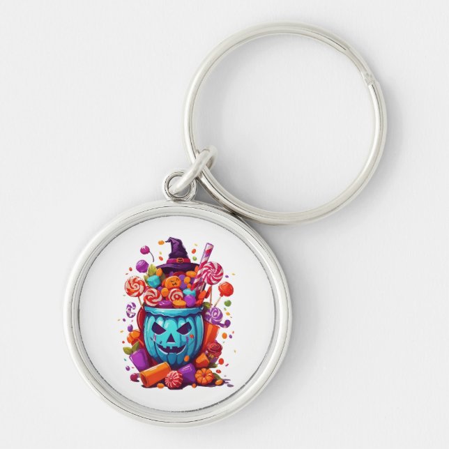 Halloween funny  key ring (Front)