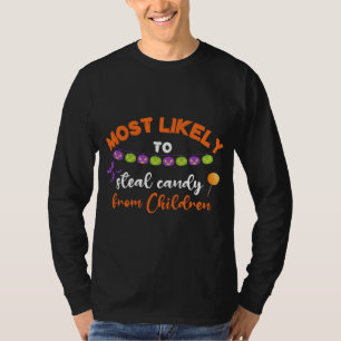 Halloween Funny Matching Family Pumpkin Carving T-Shirt