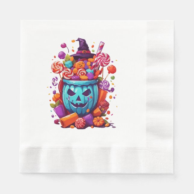 Halloween funny  napkin (Front)