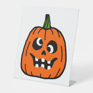 Halloween - Funny Pedestal Sign
