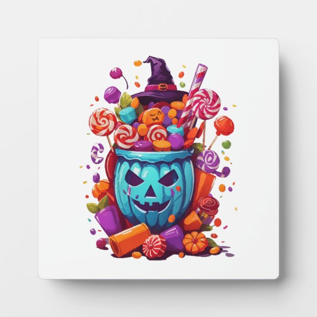 Halloween funny  plaque (Front)