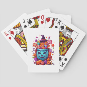 Halloween funny  playing cards