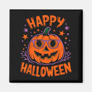 Halloween Funny Pumpkin Happy Halloween Magnet