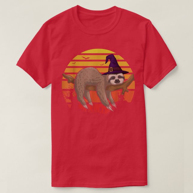 Halloween Funny Sloth Costume Hocus Slowcus Kids M T-Shirt (Design Front)