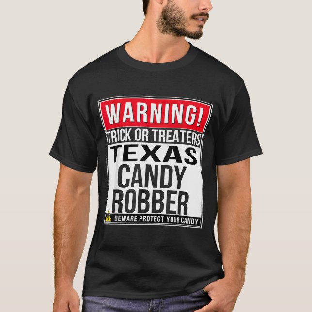 Halloween Funny Texas T-Shirt (Front)