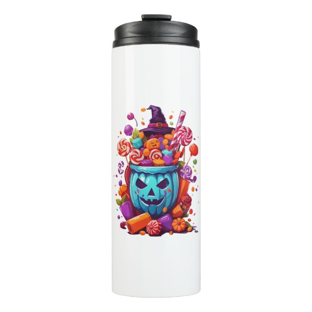 Halloween funny  thermal tumbler (Front)