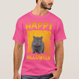 Halloween Funny Wombat T-Shirt