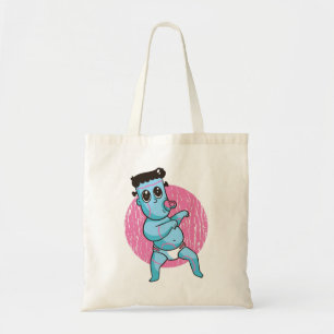 Halloween Funny Zombie Monster - Baby Frankenstein Tote Bag