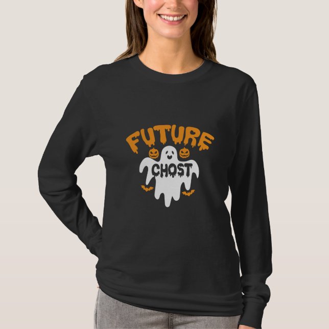 Halloween Future Chost Birthday T-Shirt (Front)