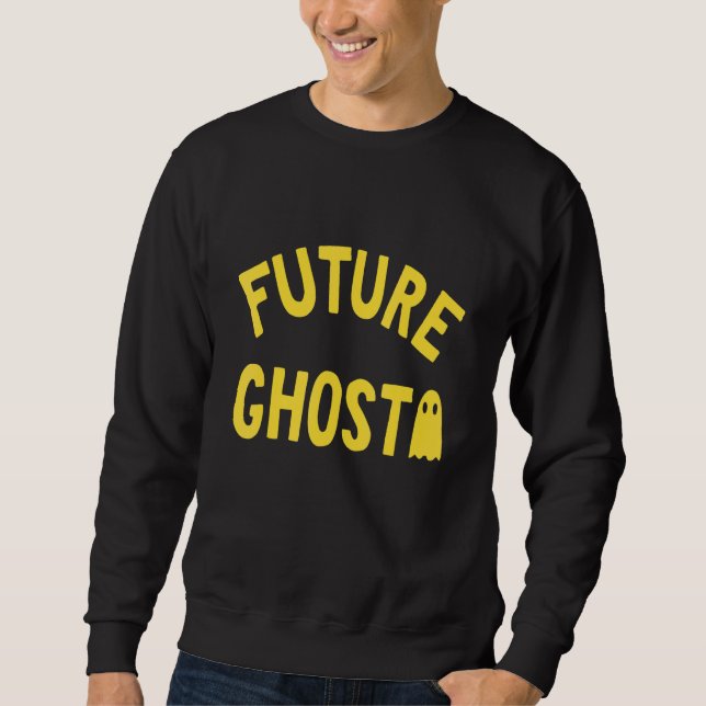 Halloween Future Ghost Spooky 4 Lightning 9 Univer Sweatshirt (Front)