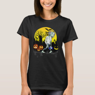 Halloween Gamer Zombie Video Gaming Monster T-Shirt