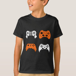 Halloween Gaming Controller Gamer Video Game Contr T-Shirt