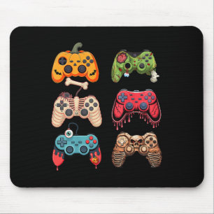 Halloween Gaming Costume Retro Video Game Boys Men Mouse Pad