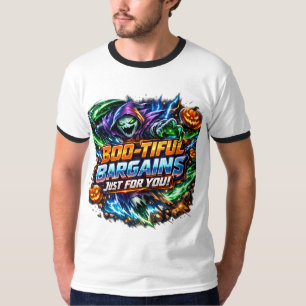 Halloween Gaming Hero Spooky Bargains T-Shirt