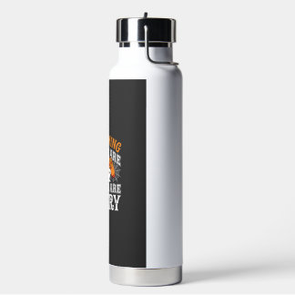 Halloween Gaming Skills Are Scary Ghost Controller Water Bottle