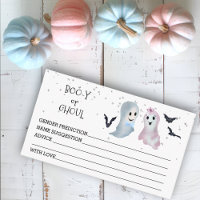 Halloween  Gender Reveal Predictions Ghosts 