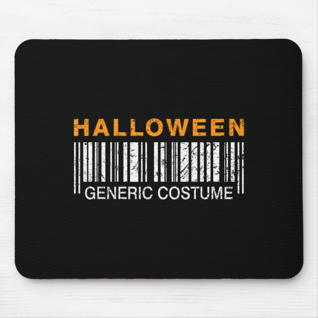 Halloween Generic Costume Funny Mouse Pad (Front)