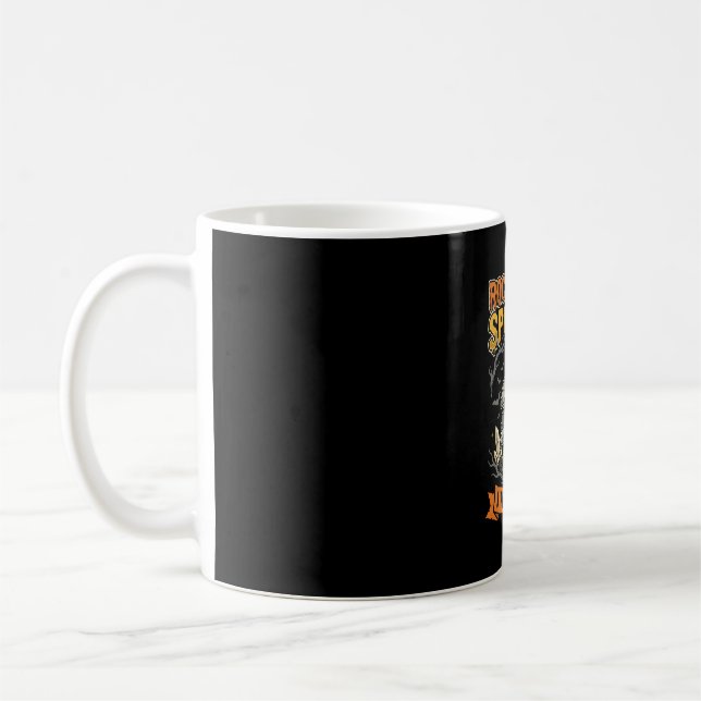 Halloween Geology Teacher Scare Coffee Mug (Left)