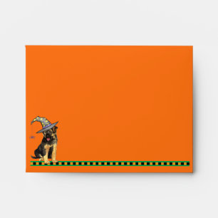 Halloween German Shepherd Envelope