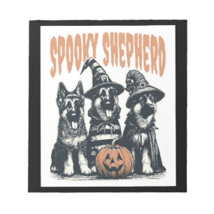 Halloween German Shepherd.jpg Notepad
